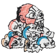 KYWS-180／ワッペン／目競べ／めくらべ／【ゆうパケット可】