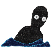 KYWS-187／ワッペン／海坊主／うみぼうず／【ゆうパケット可】