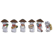 KYWS-458／ワッペン／傘地蔵