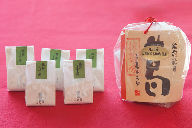 葛湯５個入り　(抹茶味)