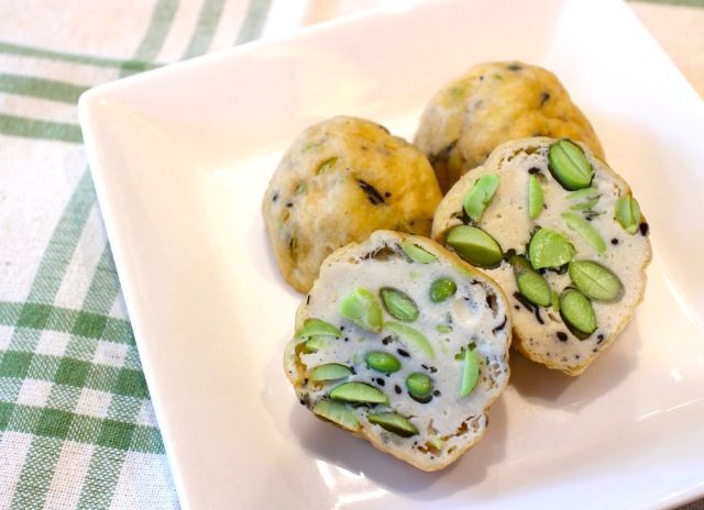 季節のひろうす　枝豆　（2個入）