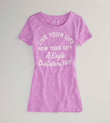 アメリカンイーグル新作レディース：Tシャツ