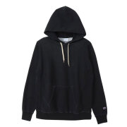 チャンピオン Champion パーカー オフブラック染め リバースウィーブ 10oz フーデッドスウェットシャツ C3-C110 オフブラック
