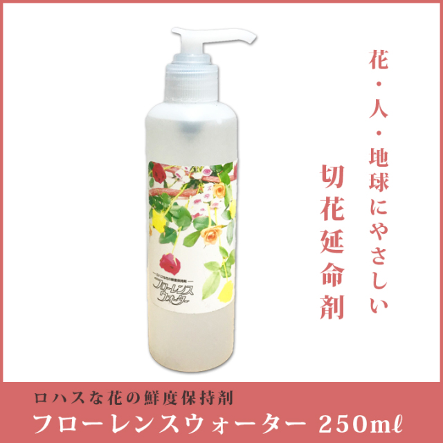 【雑貨】 お花の鮮度保持剤 フローレンスウォーター 切り花延命剤 250ml