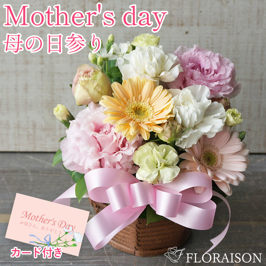 【送料無料】【母の日参り】お供えキュートアレンジメント