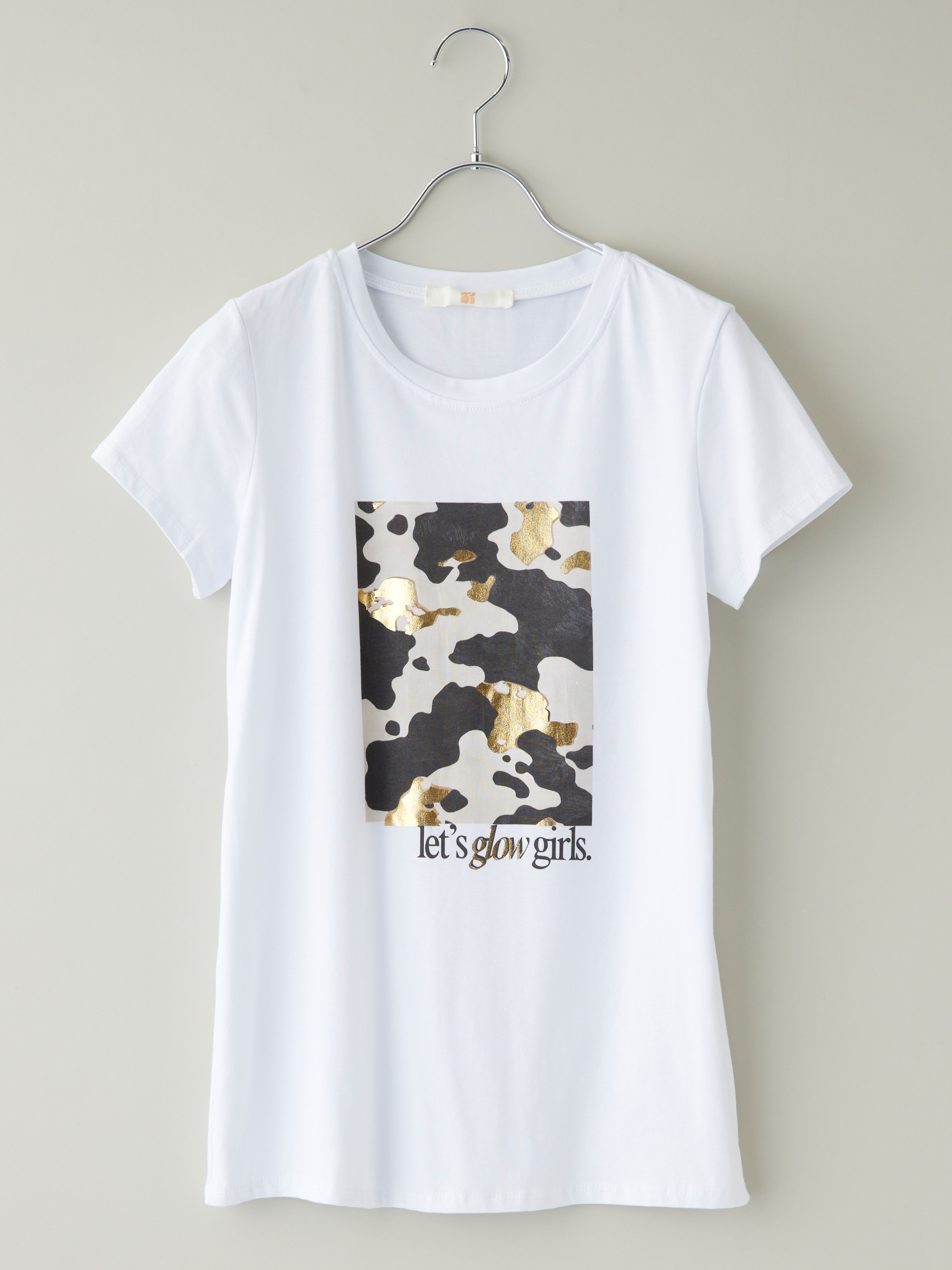 カモフラージュ箔ロゴTシャツ la primavera online store