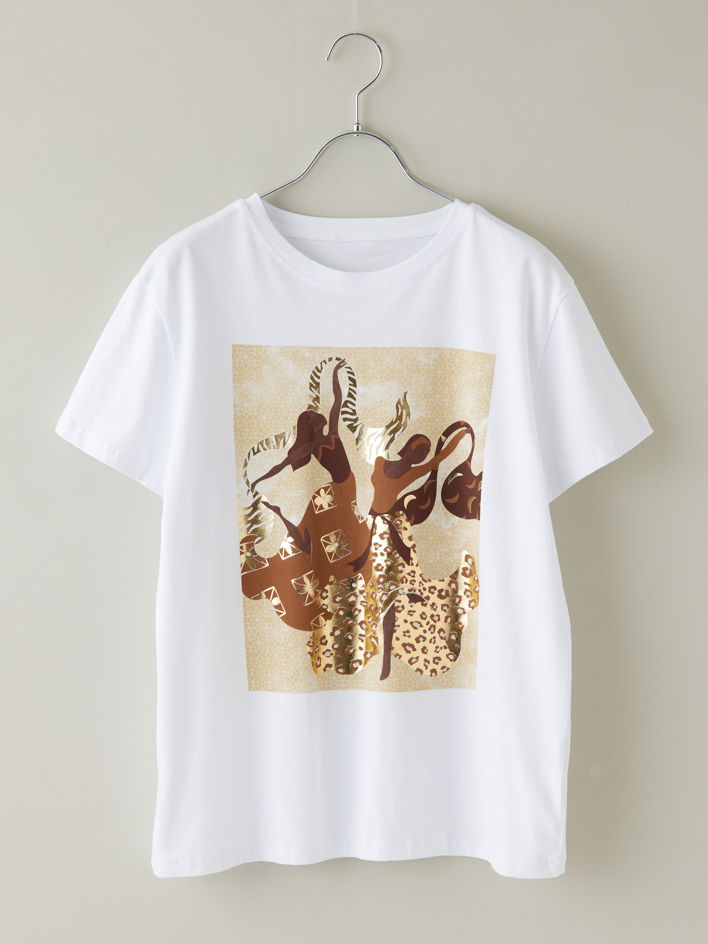 とみ様 ダンスLADY箔プリントTシャツ la primavera online store