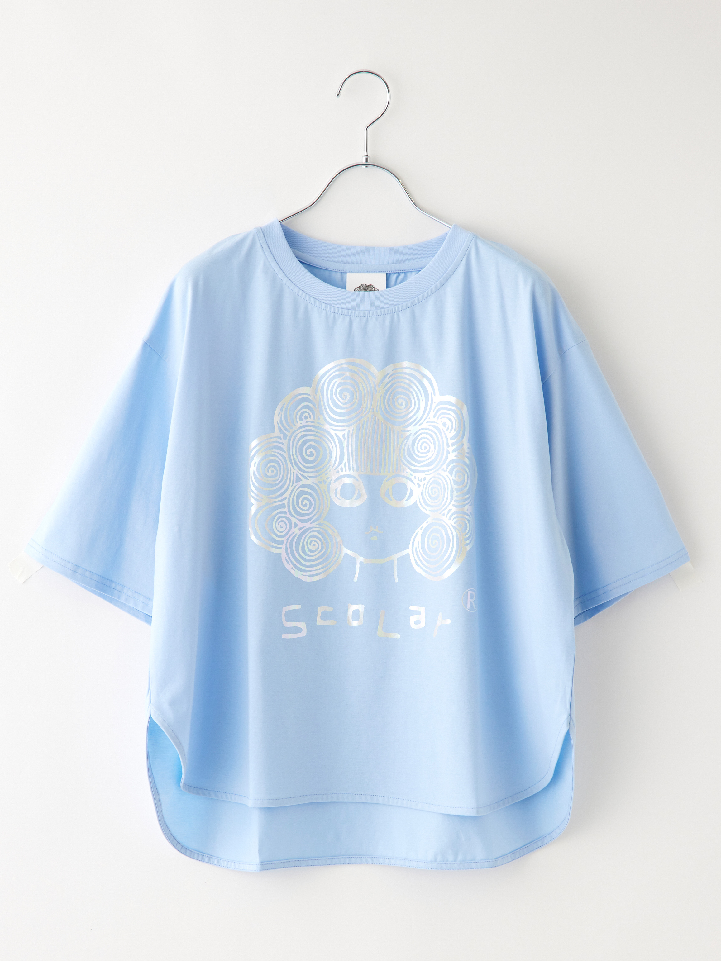 スカラー柄箔プリントTシャツ la primavera online store