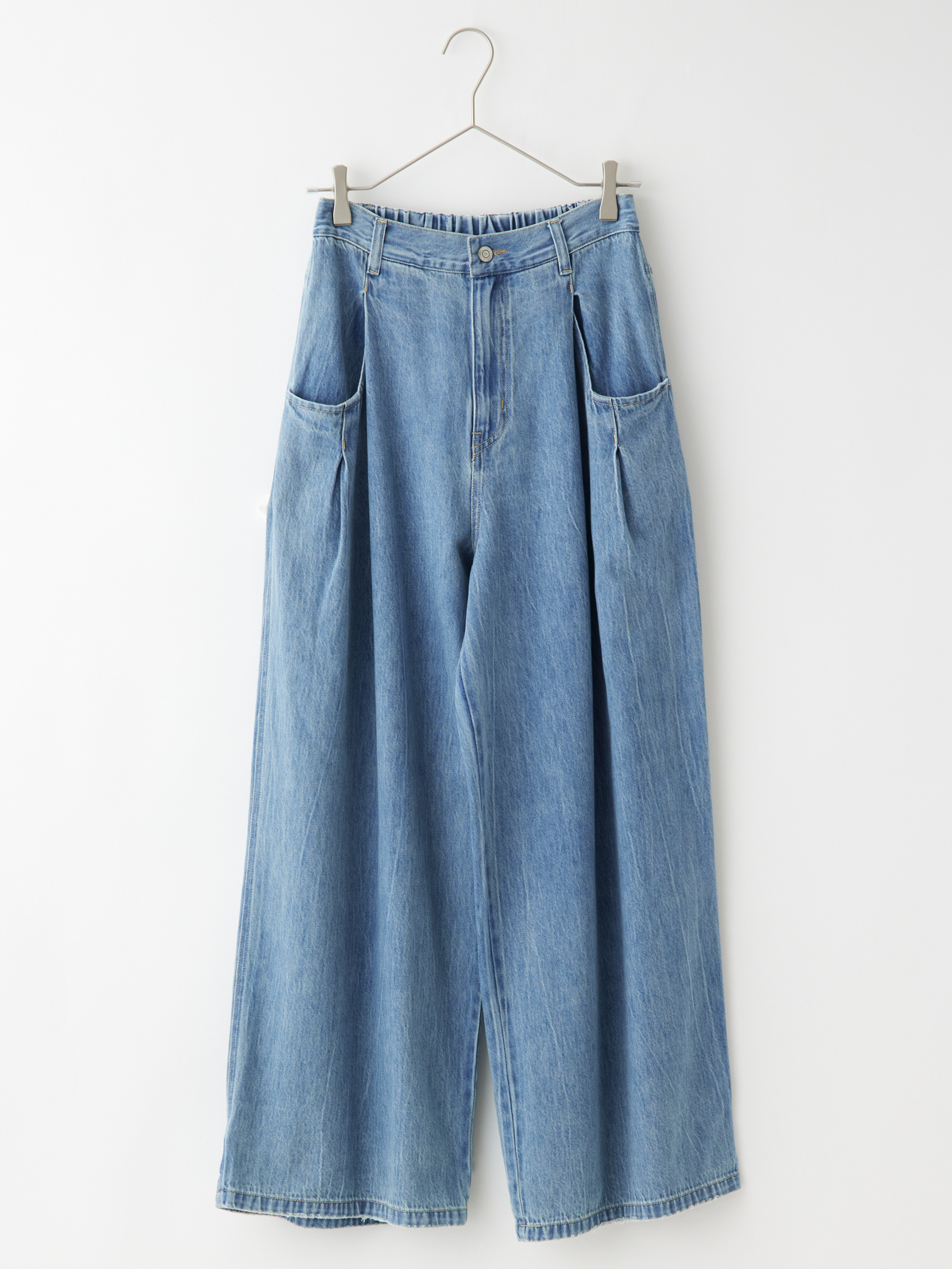 タックポケットウォッシュ加工2WAYデニム la primavera online store