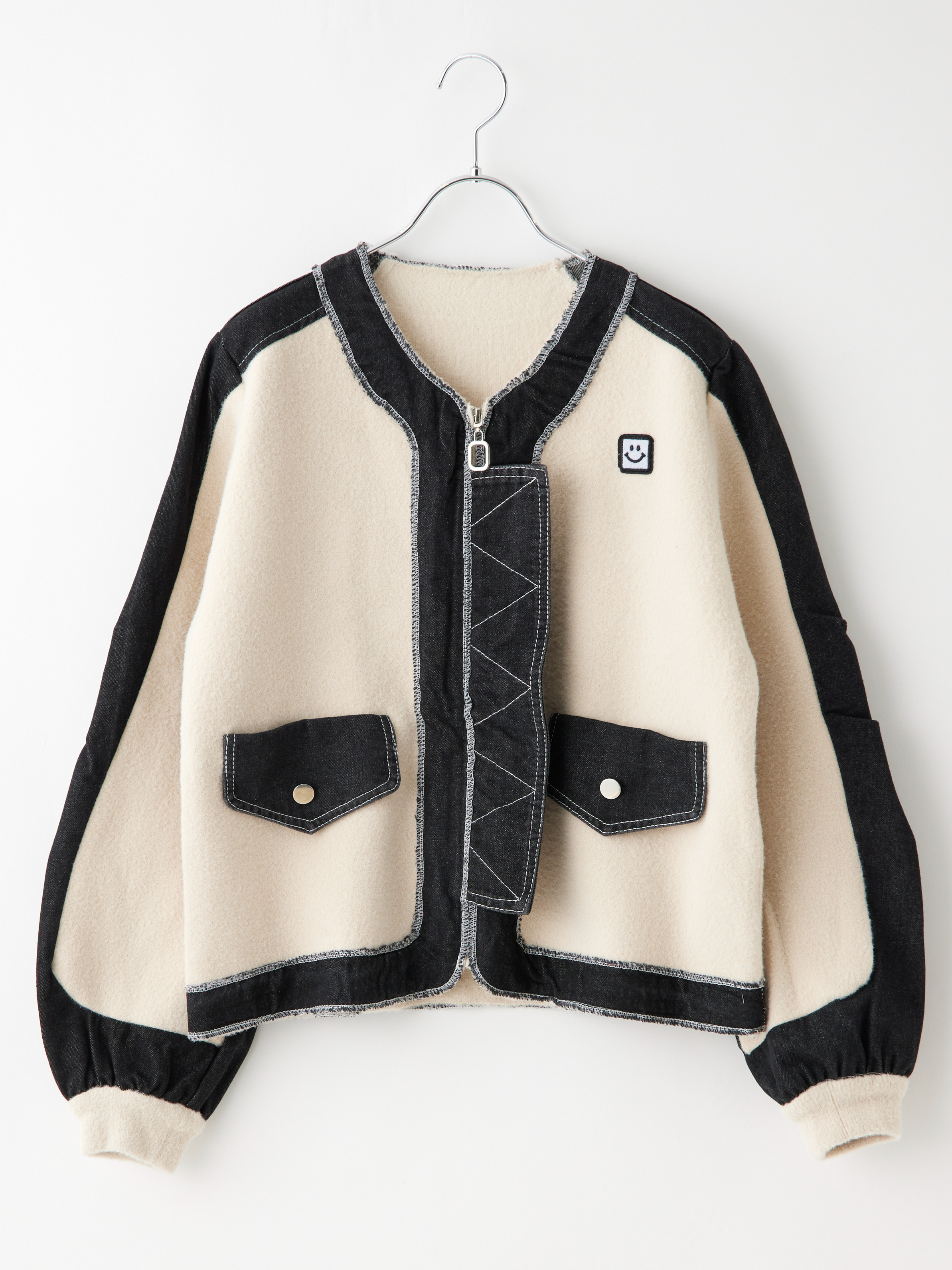 デニムコンビニットブルゾン la primavera online store