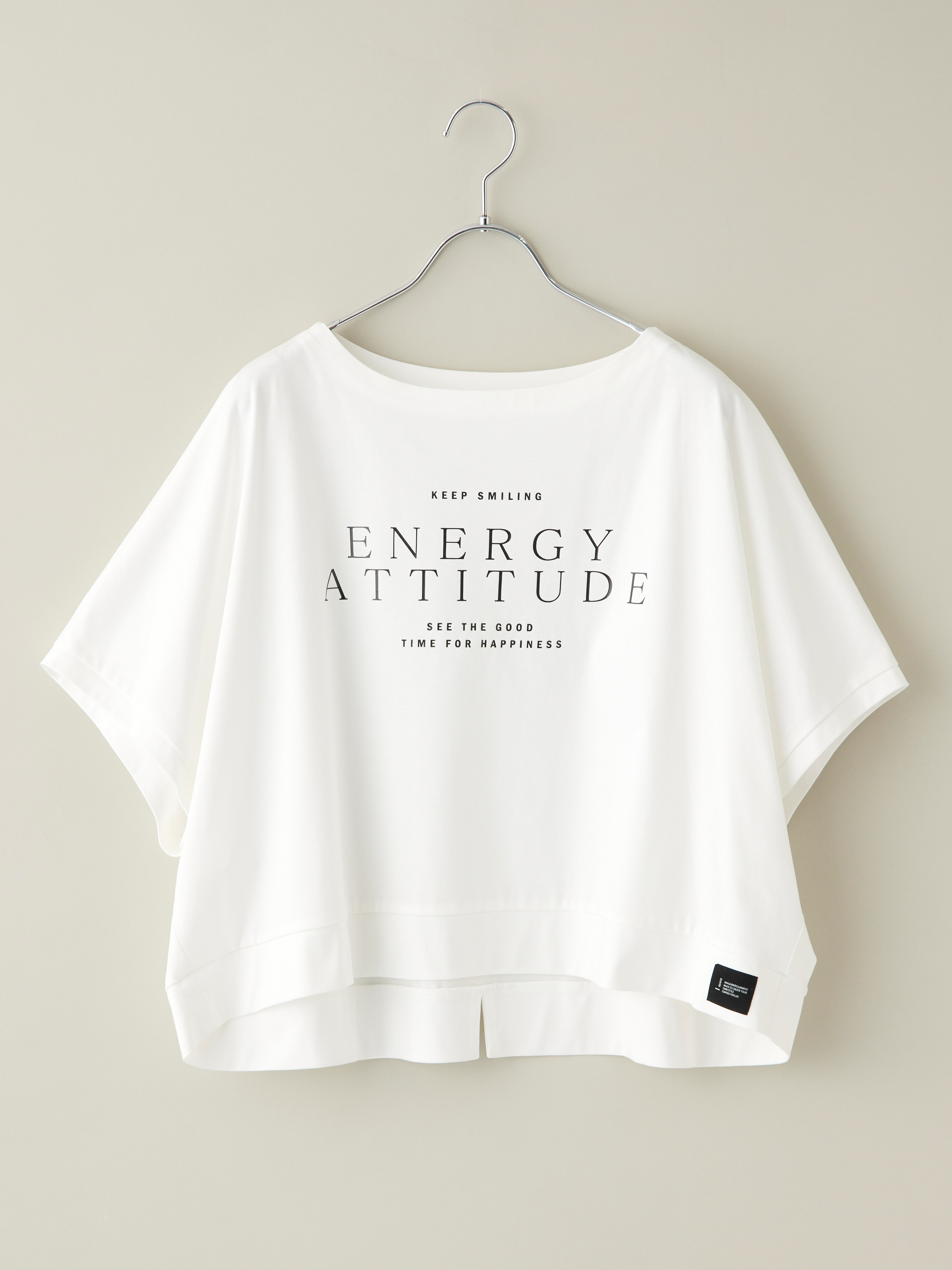 ショート丈ロゴドルマントップス la primavera online store