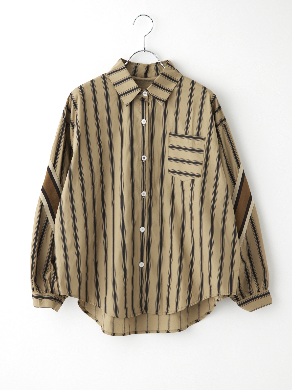 ストライプテープデザインシャツ la primavera online store