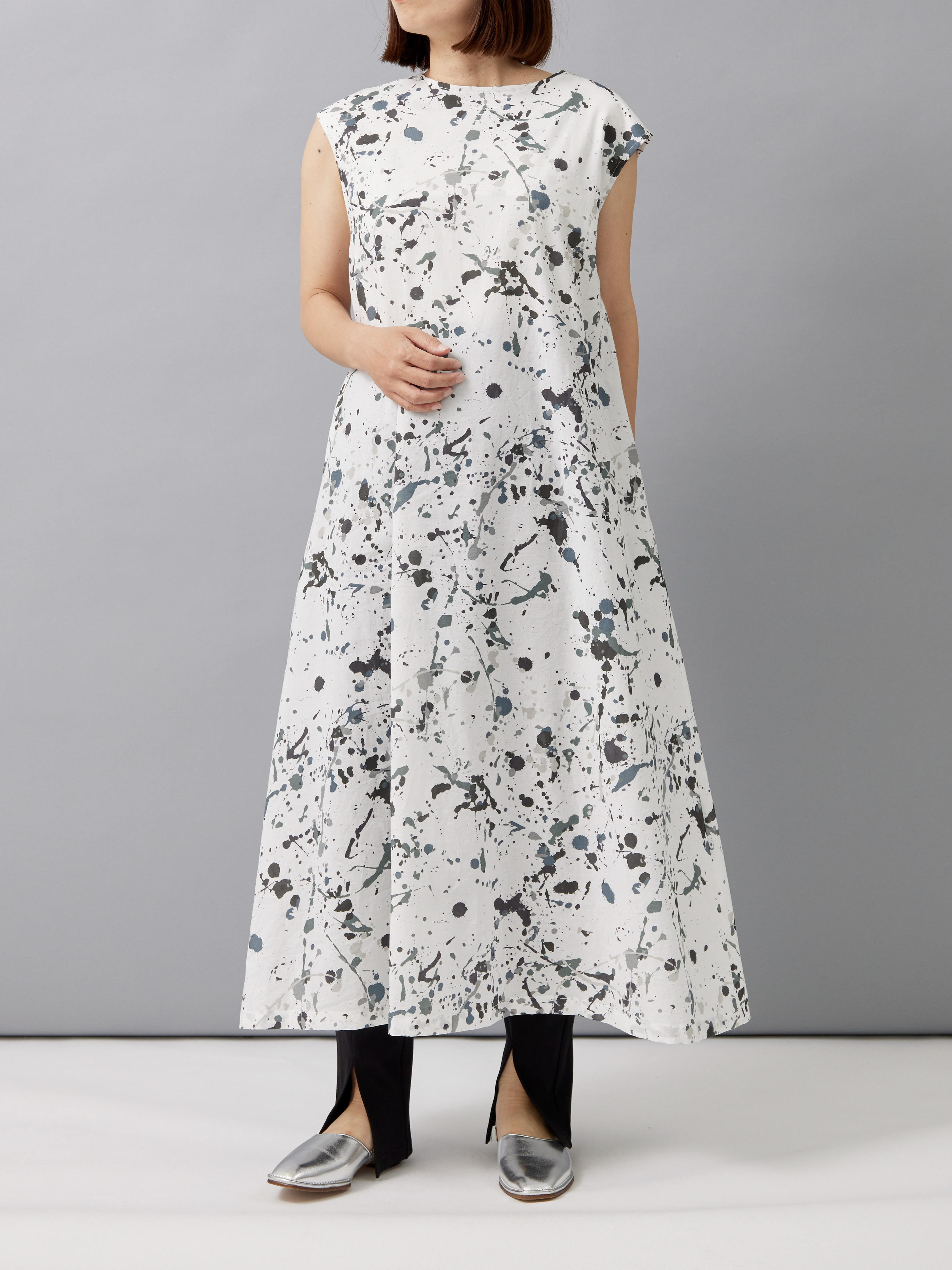 【venit】SILK COTTON PRODUCTDYEING ワンピース ADAM ET ROPÉ FEMME(アダム エ ロペ ファム) / 【VENIT】SILK