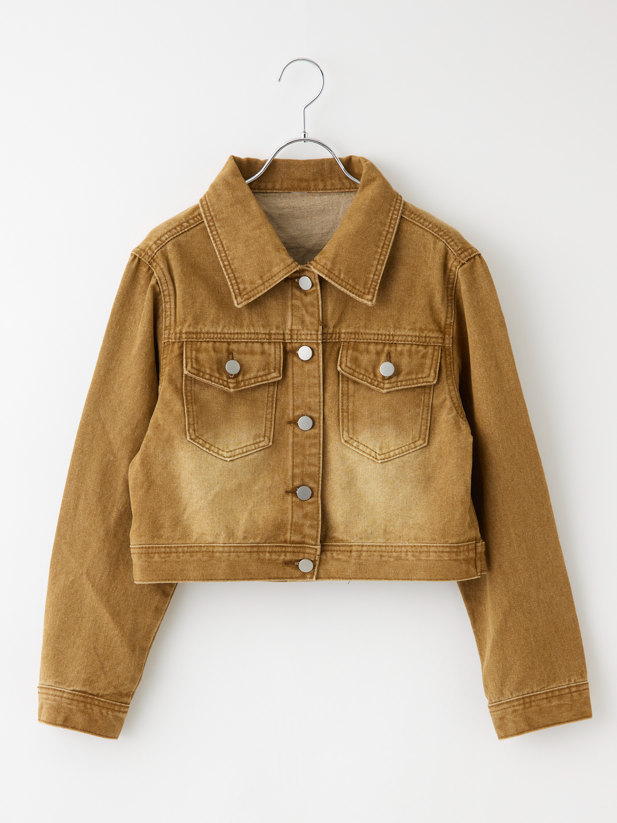 カラーデニムショートジャケット la primavera online store