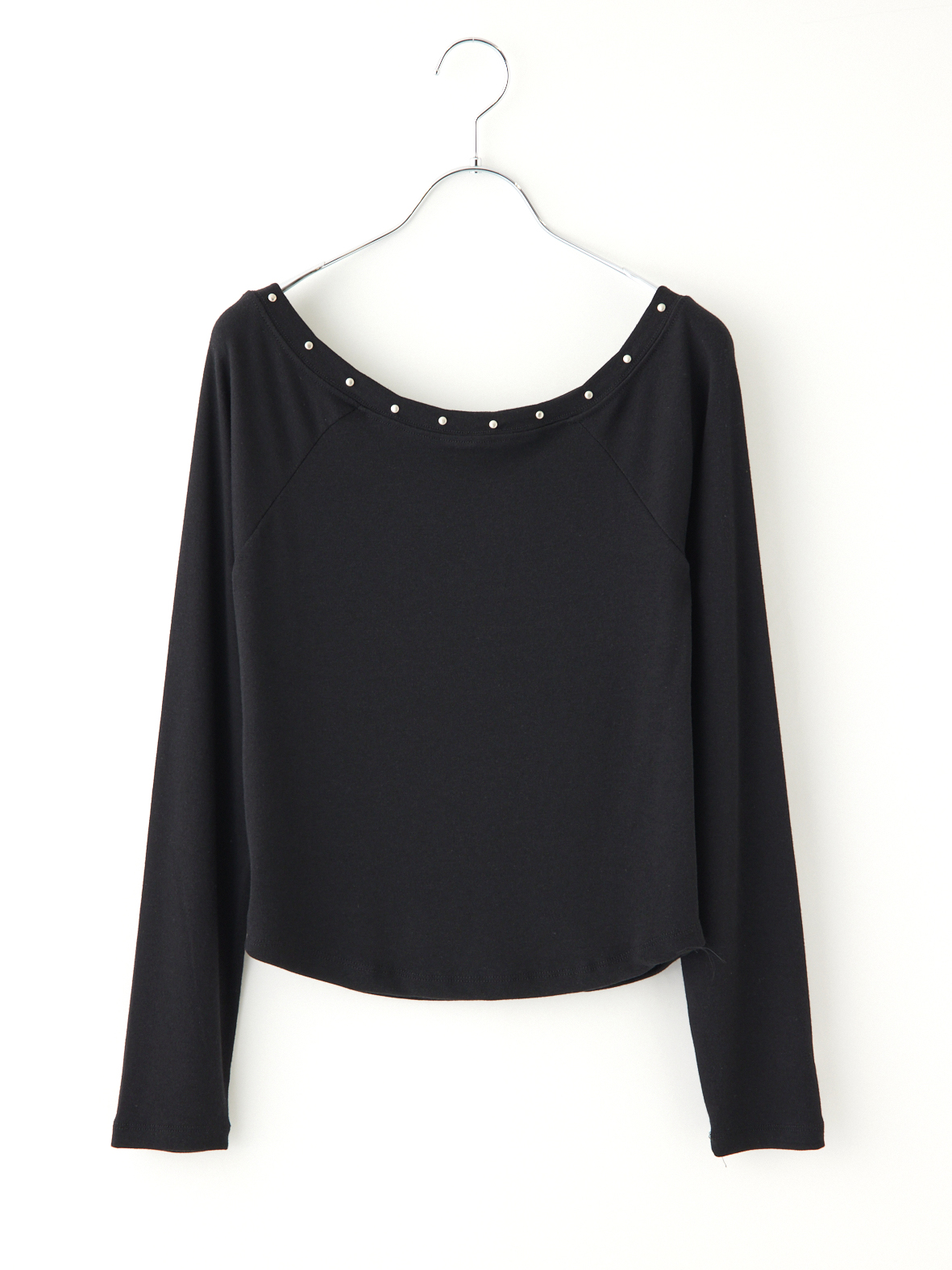 00s 超希少 TRALALA 当時物 でかりぼん オフショルチェックトップス オフショルスタッズトップス la primavera online store
