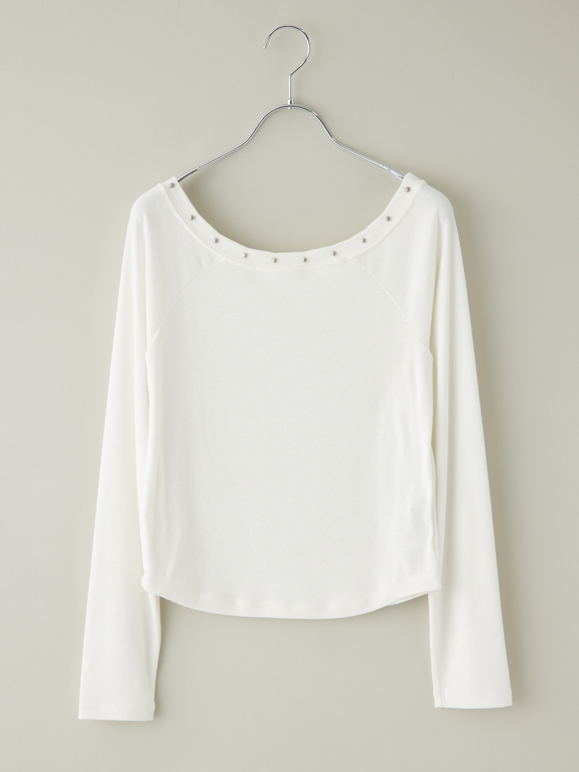 オフショルスタッズトップス la primavera online store