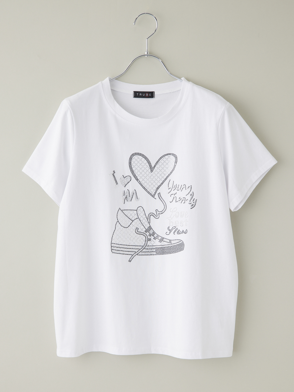 未使用の様子 LEONARD レオナール 洗える Tシャツ ライン