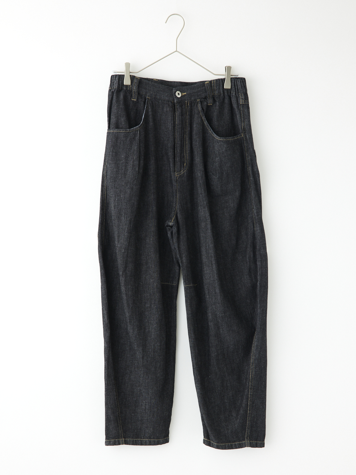 ハイウエストコクーンデニムパンツ la primavera online store