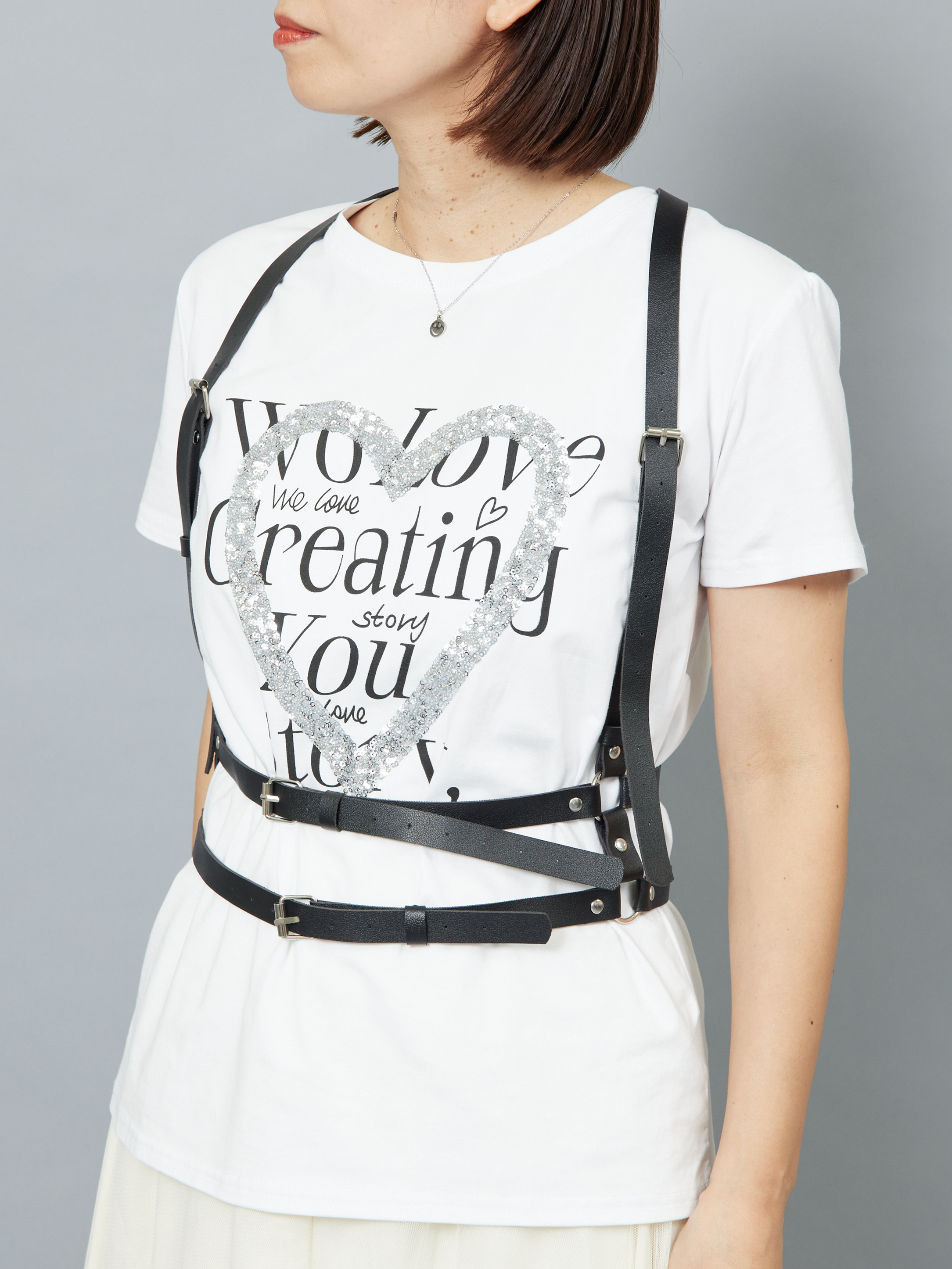 herpraha ハーネス ベスト ブラック LITMUS litmus レザーハーネス