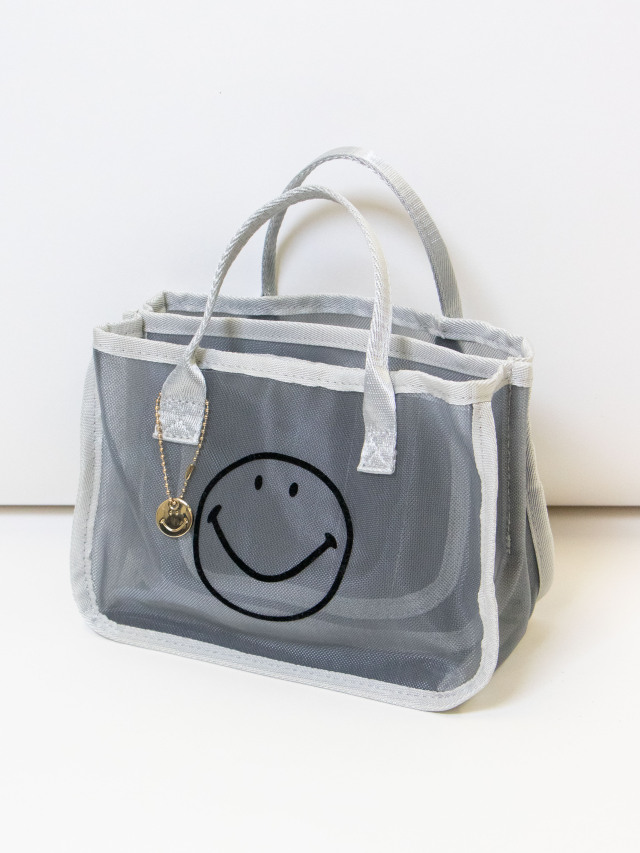 スマイルメッシュバッグインバッグ