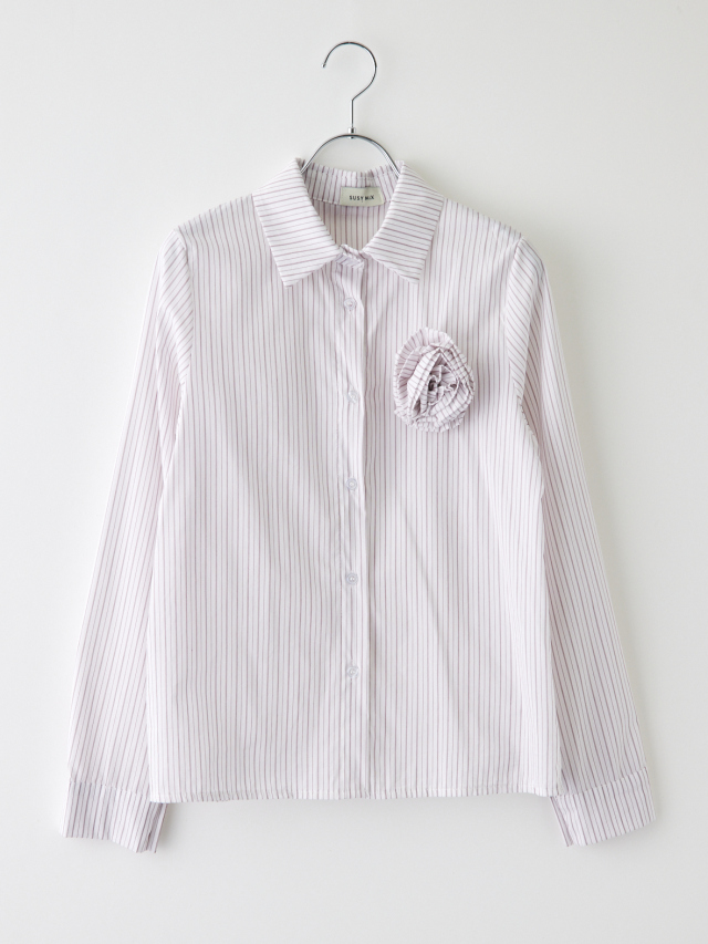 花柄シャツ コットン 綿100% 半袖ブラウス la primavera 半袖シャツ 夏 ガーゼ レディース シャツブラウス 綿 トップス