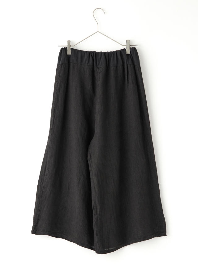 ミニポケット付きリネンワイドパンツ la primavera online store