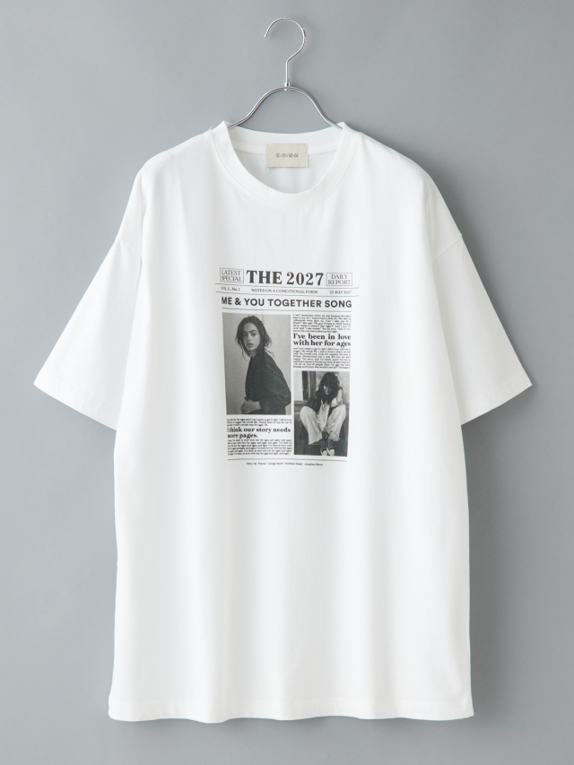 レディフォトコラージュビッグTシャツ