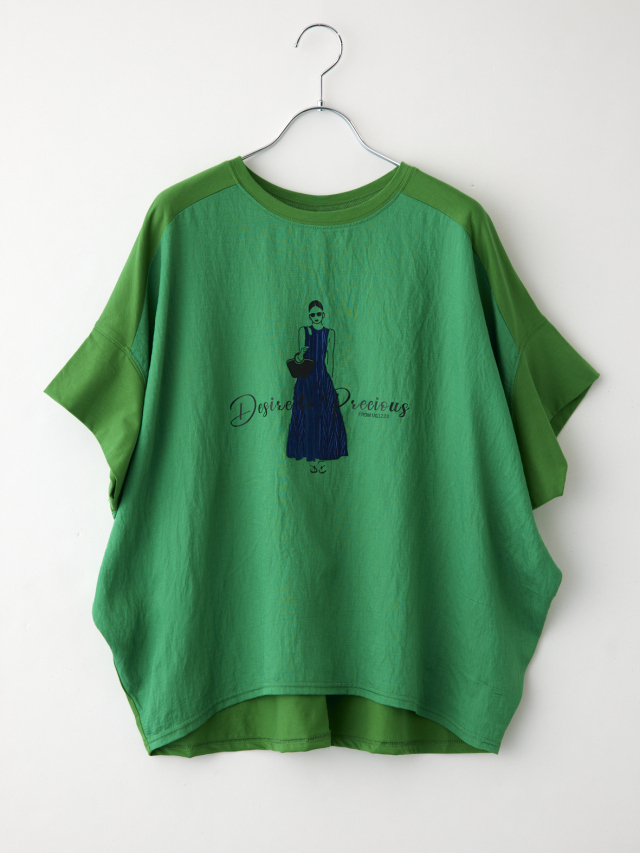異素材コンビLADYプルオーバー la primavera online store