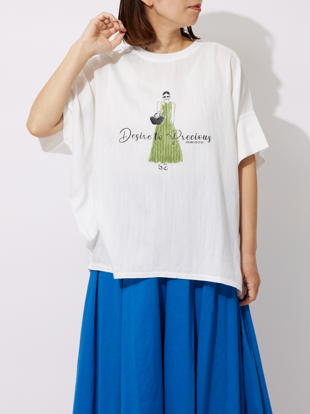 異素材コンビLADYプルオーバー la primavera online store