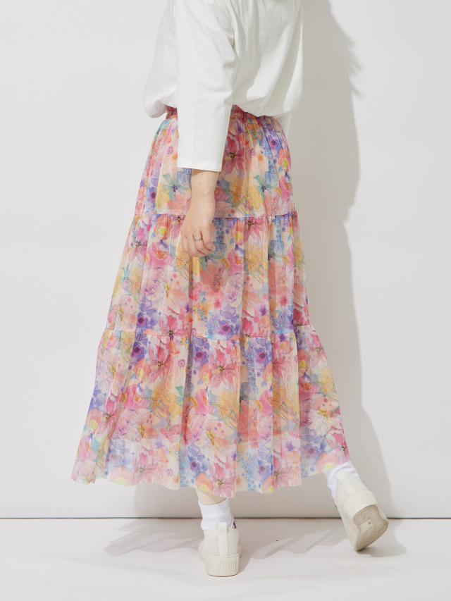 ブルレラ　チュールティアードスカート チュールティアードスカート | PROPORTION BODY DRESSING