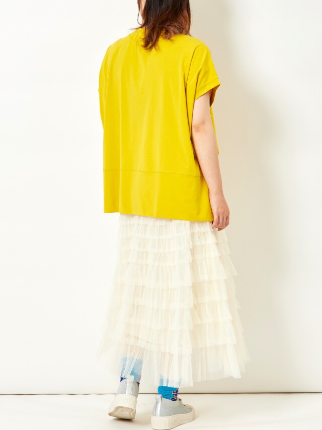 ABC ドルマン　Tシャツ　L extra quality cotton punch dolman T shirt / エクストラ