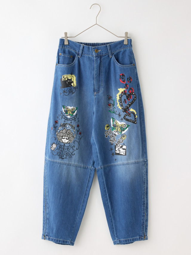 タックポケットウォッシュ加工2WAYデニム la primavera online store