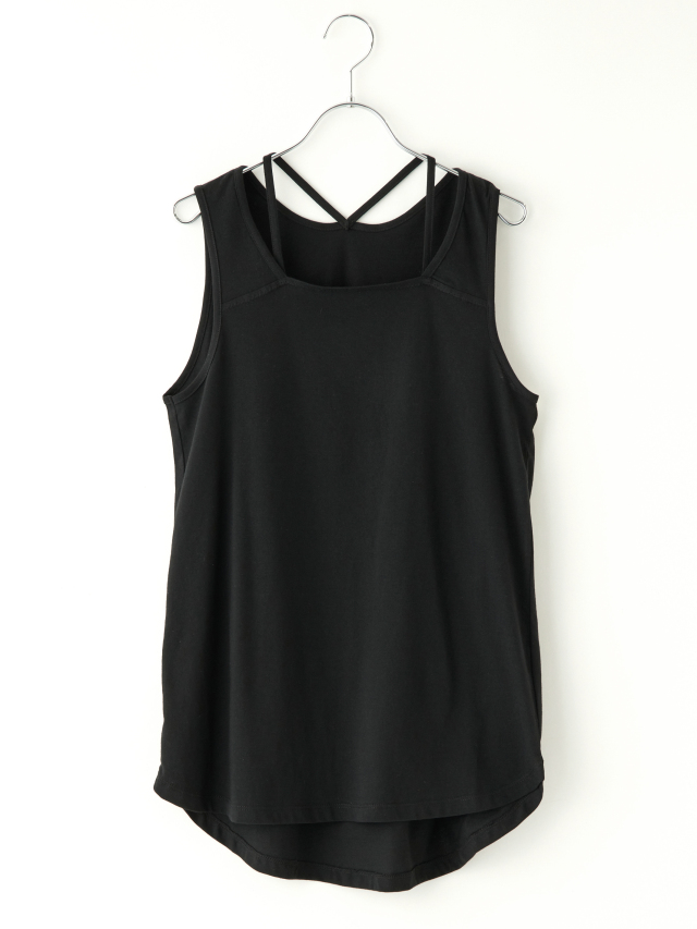 レオナール　タンクトップ ひも付きロングタンクトップ la primavera online store