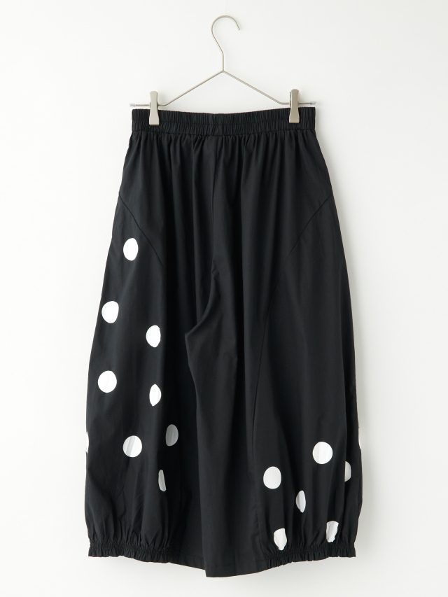 【バルーンパンツ】【変形ドットスカート】【夏服】【レディース】 ドット柄バルーンパンツ la primavera online store
