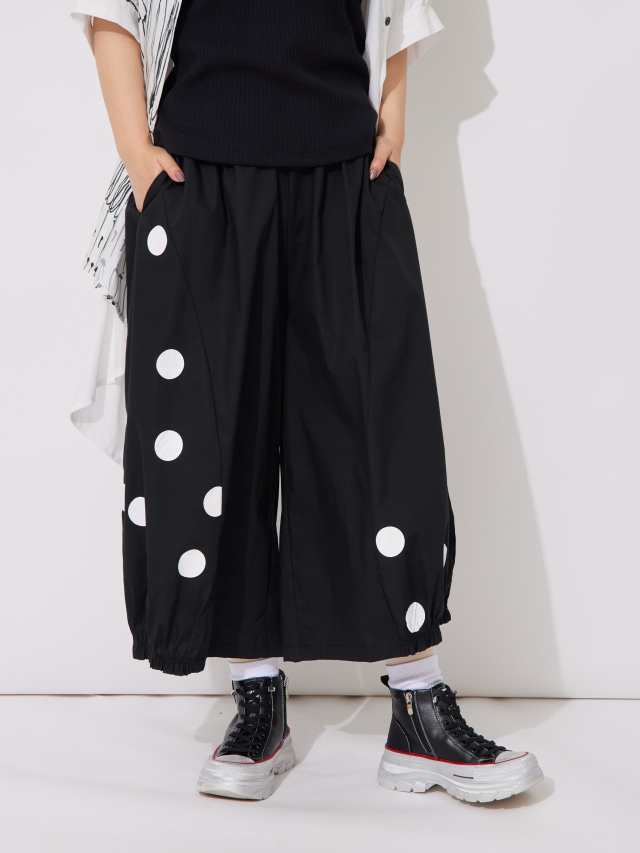 ドット柄バルーンパンツ la primavera online store