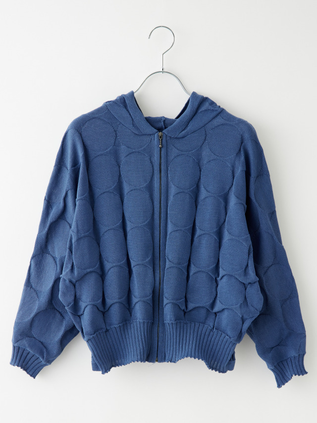 スカーラリブニットトレンカ　グリーン　L 新品 SKーLBD3 DLK制作！オーストリッチの羽が豪華で美しいグリーン