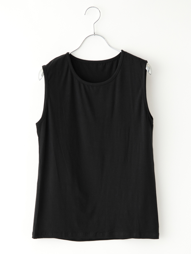 pre_レイヤードTシャツ　ブラック WOMAN/直営店限定》SHEER LAYERED PRINT T-SHIRT/シアー