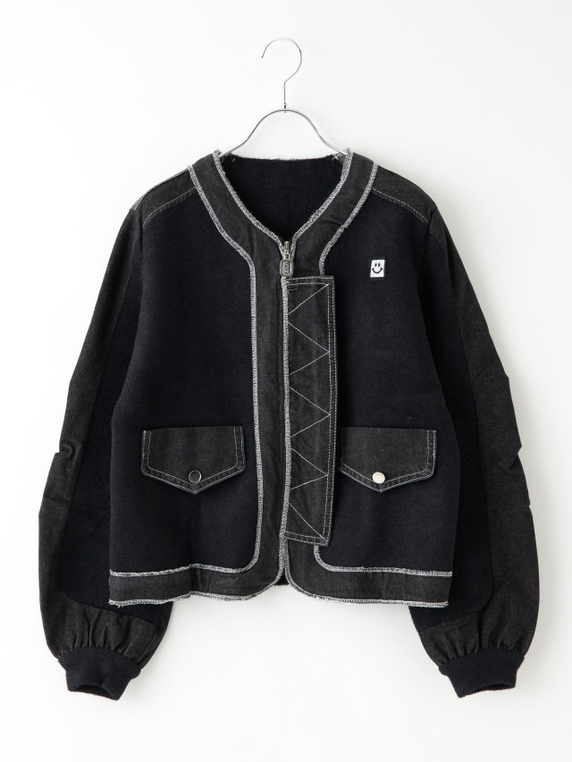 デニムコンビニットブルゾン la primavera online store
