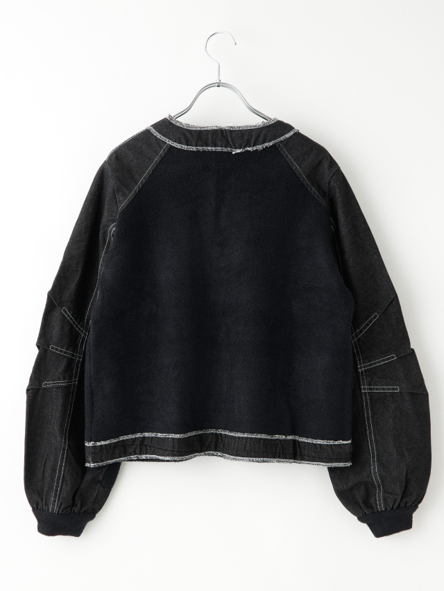 デニムコンビニットブルゾン la primavera online store