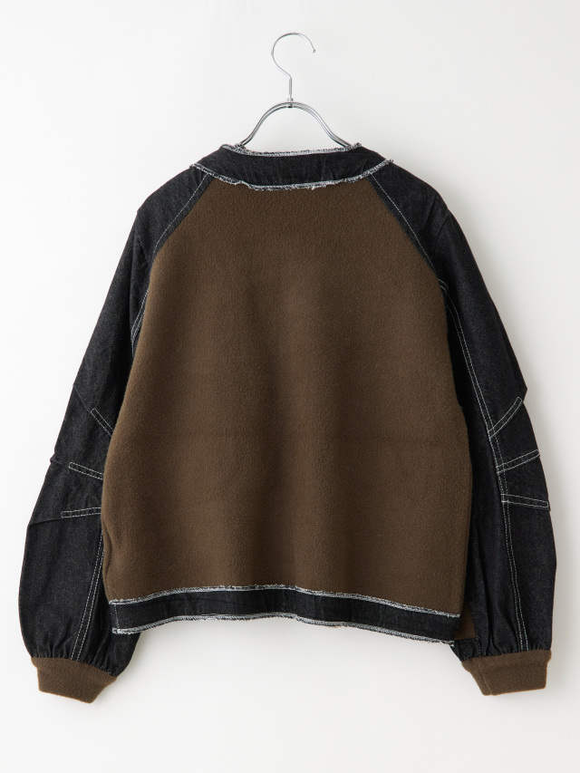 デニムコンビニットブルゾン la primavera online store