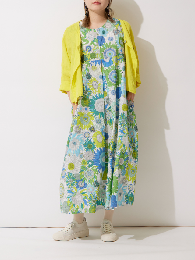 Marella Art365 LEO 3663 ノースリーブワンピース 36 - メルカリ