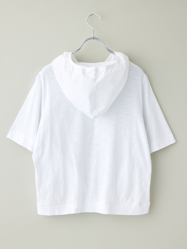 BLANC 半袖トップス BLANC FICELLE ブラウス シャツ ドロップショルダー サイド