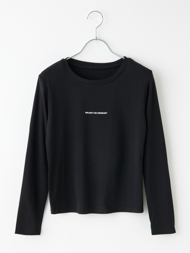 プチロゴ入り長袖カットソー la primavera online store