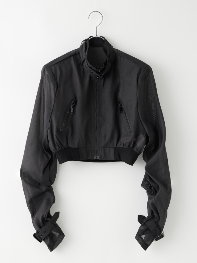 ライダース風シアージャケット la primavera online store