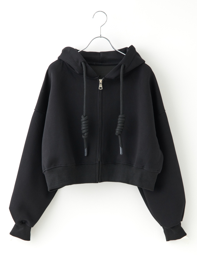 背面ロゴクロップドパーカー la primavera online store