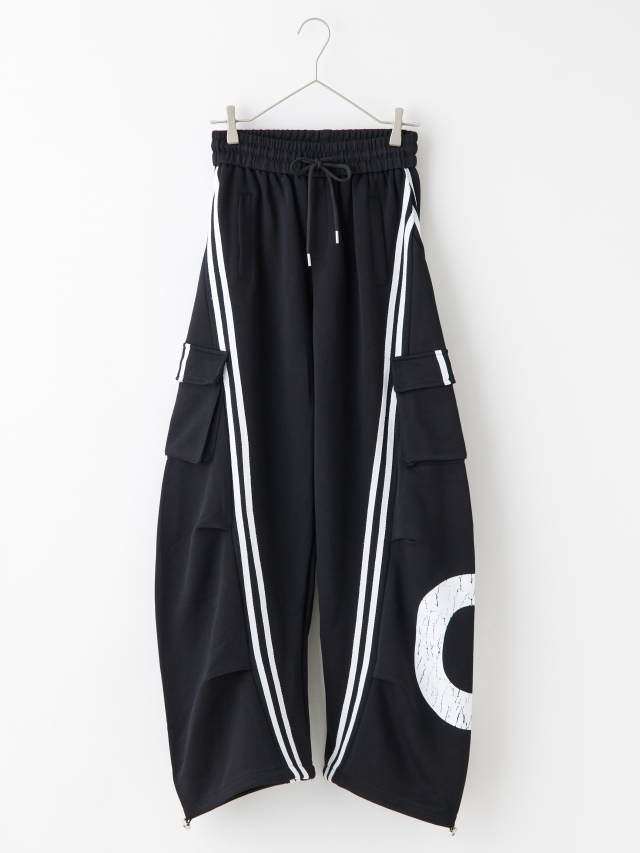 サイドラインカーゴスウェットパンツ la primavera online store