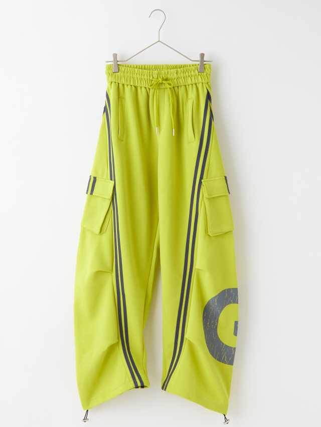 サイドラインカーゴスウェットパンツ