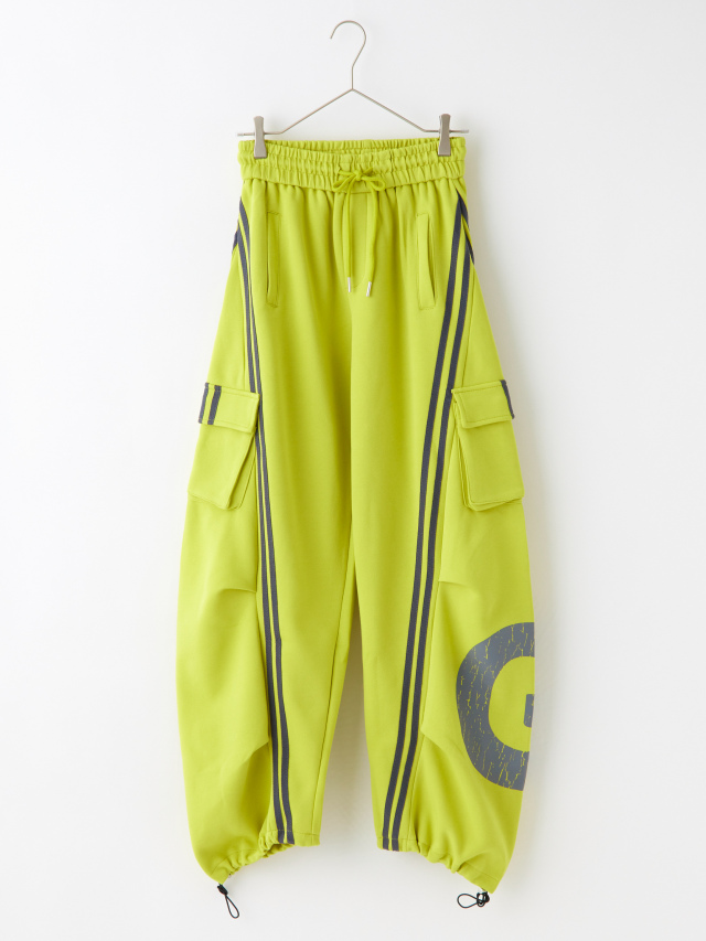 サイドラインカーゴスウェットパンツ la primavera online store