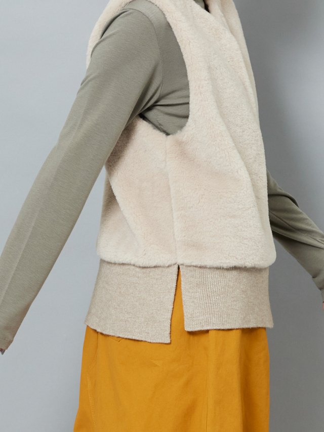 11/6LIVE】ニットコンビエコファーベスト la primavera online store