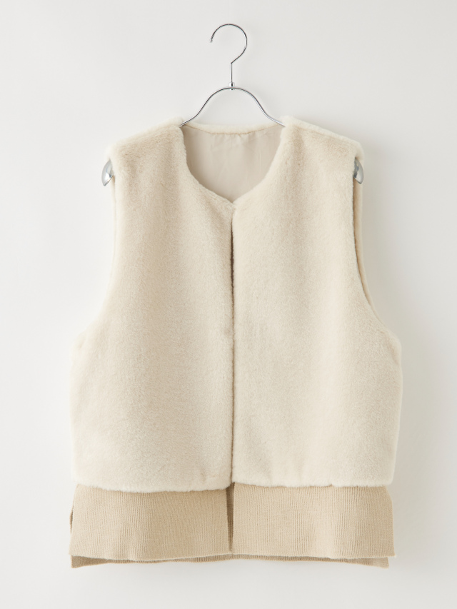 ニットコンビエコファーベスト la primavera online store